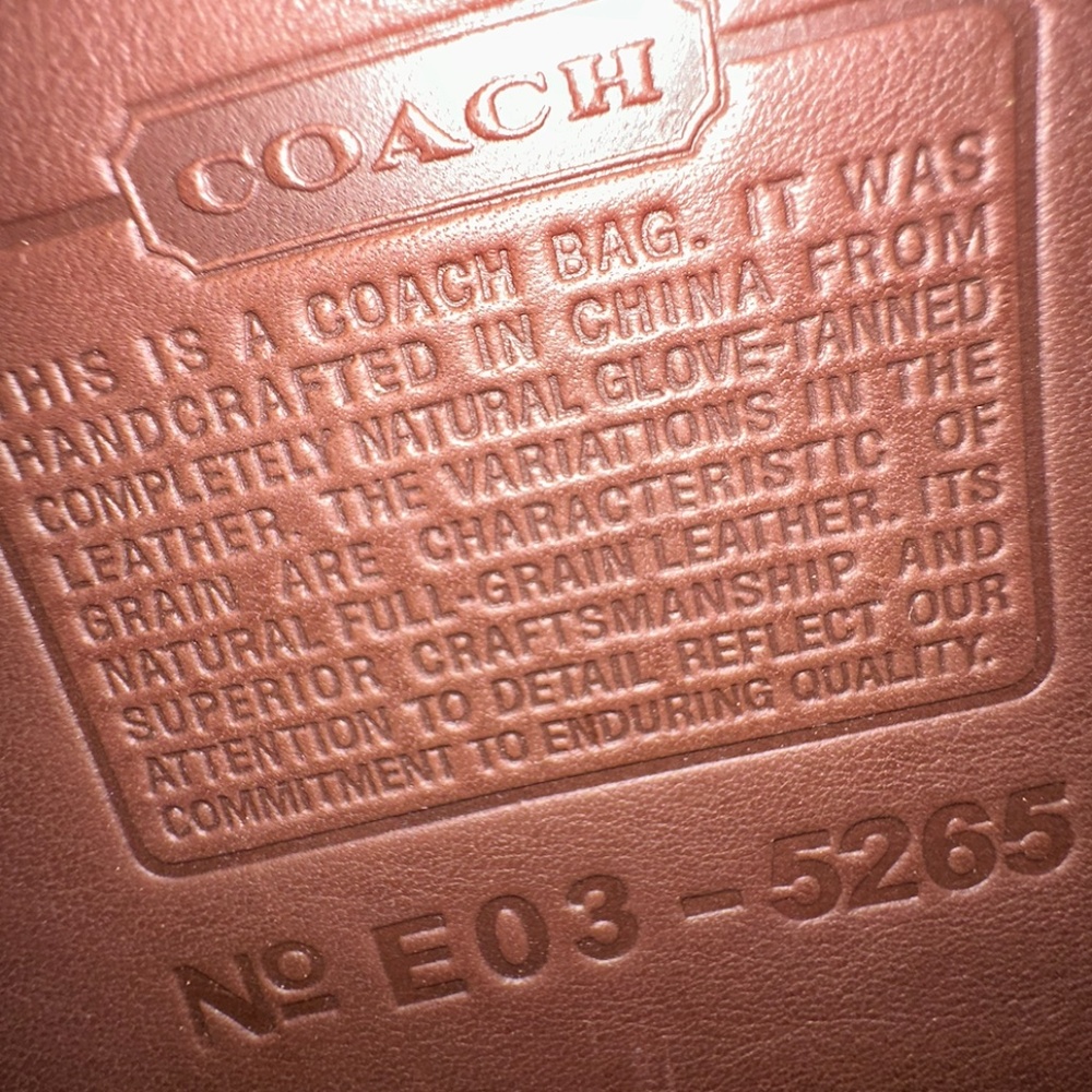 Coach Briefcase - Picture 5 of 6